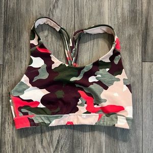 Camo sports bra